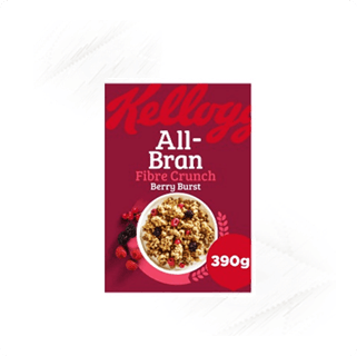 Kelloggs. All Bran Fibre Crunch Berry 390g