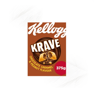 Kelloggs. Krave Caramel Peanut 375g