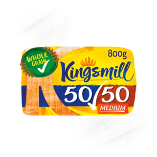 Kingsmill. 50/50 Medium 800g
