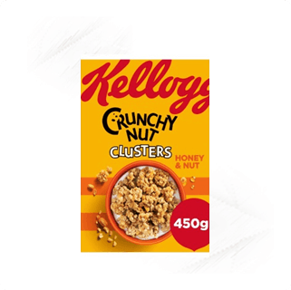 Kelloggs. Crunchy Nut Clusters 450g
