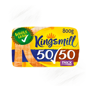 Kingsmill. 50/50 Thick 800g