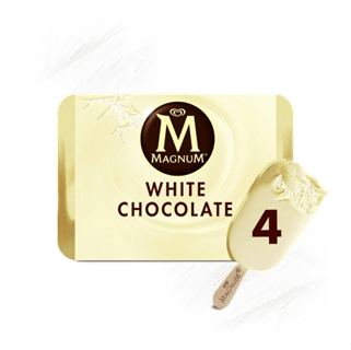 Walls. Magnum Classic White Chocolate 110ml (4)