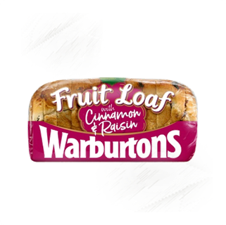 Warburtons. Fruit Loaf Cinnamon & Raisin 800g