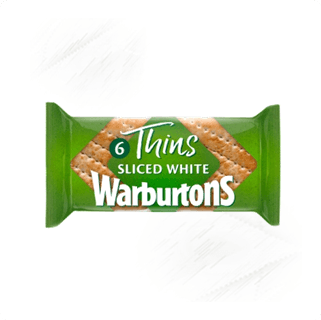 Warburtons. Thins White Sliced (6)