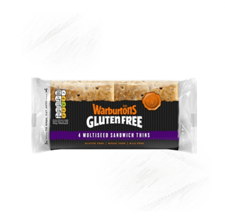 Warburtons. Thins Gluten Free Seeded Sliced (4) Warburtons. Thins Gluten Free Seeded Sliced (4)