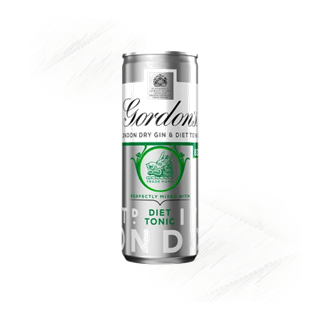 Gordons. London Dry Gin & Diet Tonic 250ml