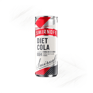 Smirnoff. Vodka with Diet Cola 250ml