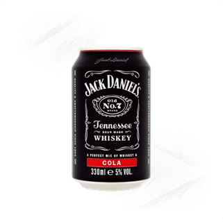 Jack Daniels. with Cola 330ml