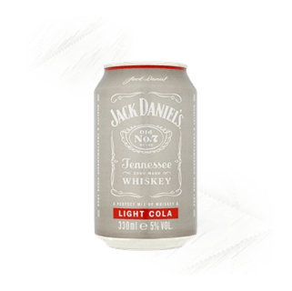Jack Daniels. with Light Cola 330ml