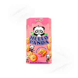 Meiji. Hello Panda Strawberry Cream 50g