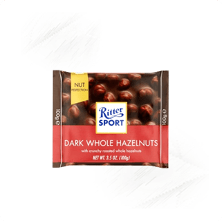 Ritter Sport. Dark Whole Hazelnut 100g