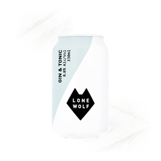 Lone Wolf. Gin & Tonic 330ml