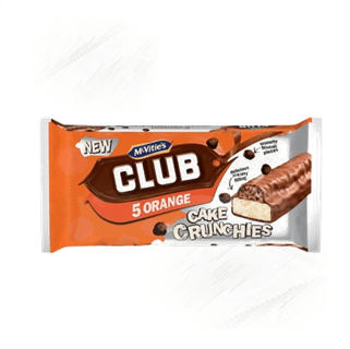 McVities. Club Orange Cake Bars (5)