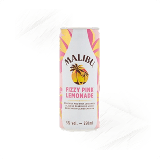 Malibu. with Pink Lemonade 250ml