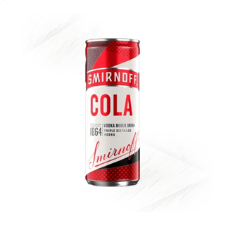 Smirnoff. Vodka with Cola 250ml