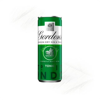 Gordons. London Dry Gin & Tonic 250ml
