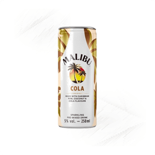 Malibu. with Cola 250ml