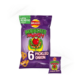 Walkers. Monster Munch Pickled Onion (6)