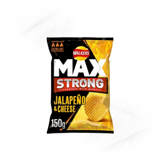 Walkers. Max Strong Jalapeno Cheese 140g