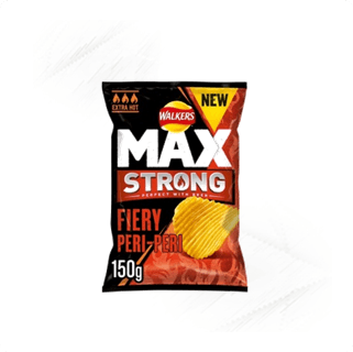 Walkers. Max Strong Fiery Peri-Peri 150g