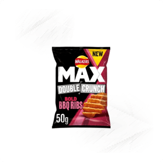 Walkers. Max Double BBQ Ribs 50g