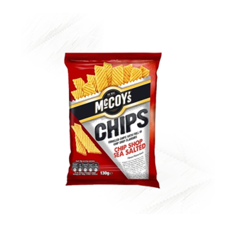 Real McCoys. Chip Shop Sea Salted 130g