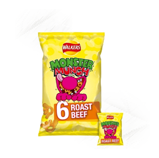 Walkers. Monster Munch Roast Beef (6) Walkers. Monster Munch Roast Beef (6)
