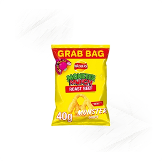 Walkers. Monster Munch Roast Beef 40g