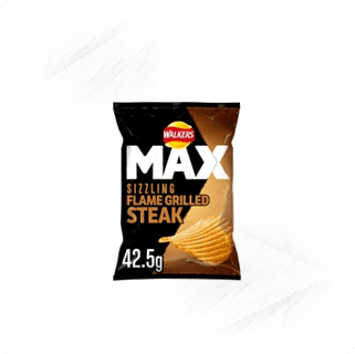 Walkers. Max Flame Grilled Steak 42g Walkers. Max Flame Grilled Steak 42g