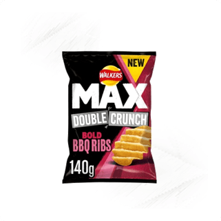 Walkers. Max Double BBQ Ribs 140g