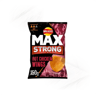 Walkers. Max Strong Hot Chicken Wings 140g