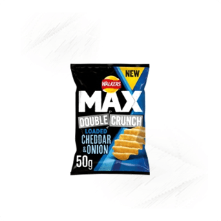 Walkers. Max Double Cheese & Onion 50g