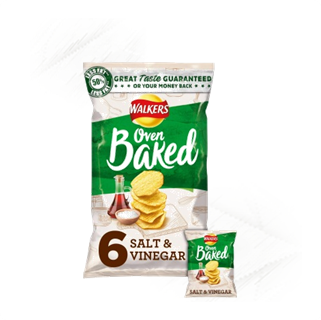 Walkers. Baked Salt & Vinegar (6)