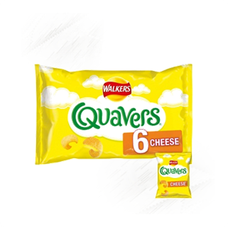 Walkers. Quavers Light Cheese (6)