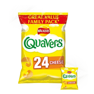 Walkers. Quavers Light Cheese (24)