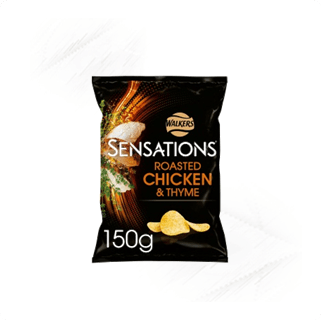 Walkers. Sensations Chicken & Thyme 150g