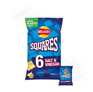 Walkers. Squares Salt & Vinegar (6)