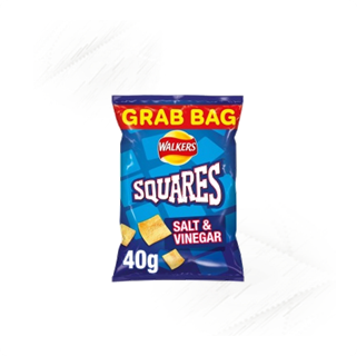 Walkers. Squares Salt & Vinegar 40g