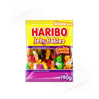 Haribo. Jelly Babies Double Trouble 190g
