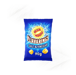 Hula Hoops. Flavarings Salt & Vinegar 90g