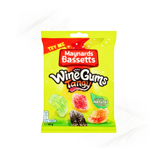 Maynards Bassetts. Wine Gums Sour 160g