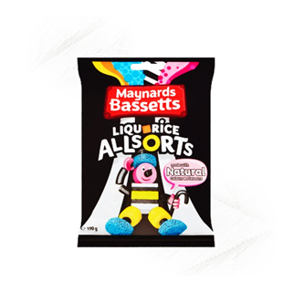 Maynards Bassetts. Liquorice AllSorts 190g