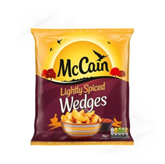 McCain. Wedges Lightly Spiced 750g