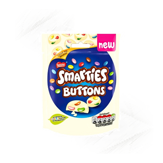 Nestle. Smarties Buttons White 85g Nestle. Smarties Buttons White 85g