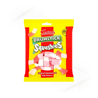 Swizzles. Drumstick Squashies Raspberry & Milk 160g Swizzles. Drumstick Squashies Raspberry & Milk 160g