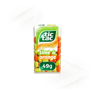 Tic Tac. Lime & Orange Mint 49g