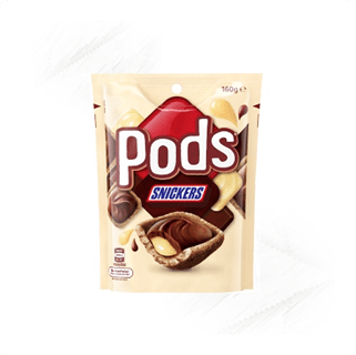 Snickers. Pods Chocolate Peanut 160g Snickers. Pods Chocolate Peanut 160g