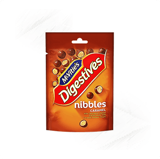 McVities. Digestives Nibbles Caramel Chocolate