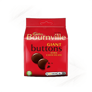 Cadbury. Bournville Giant Buttons 110g Cadbury. Bournville Giant Buttons 110g