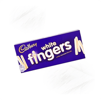 Cadbury. Fingers White Chocolate 110g